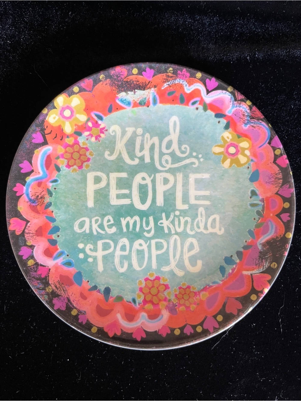 💜 Natural Life KIND PEOPLE ARE MY KIND OF PEOPLE Trinket Ring Dish